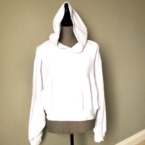 White hoodie